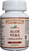 Aloe Vera z zieloną herbatą 60 kapsułek