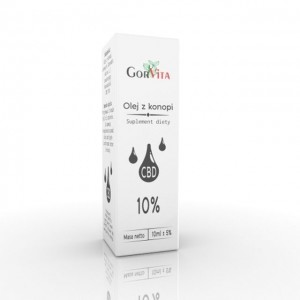 Olej z konopii CBD 10% 10ml