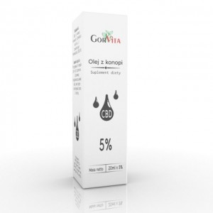 Olej z konopii CBD 5% 20ml