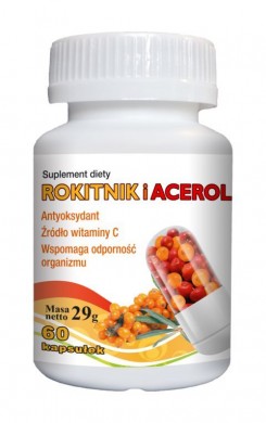 Rokitnik i Acerola 60 kapsułek