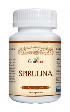 Spirulina 60 kapsułek